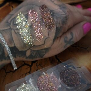 Glitter Eyeshadow Trio